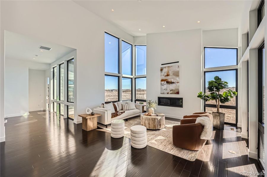 Furnished interior view inside a new home in , Parker (Image 16).