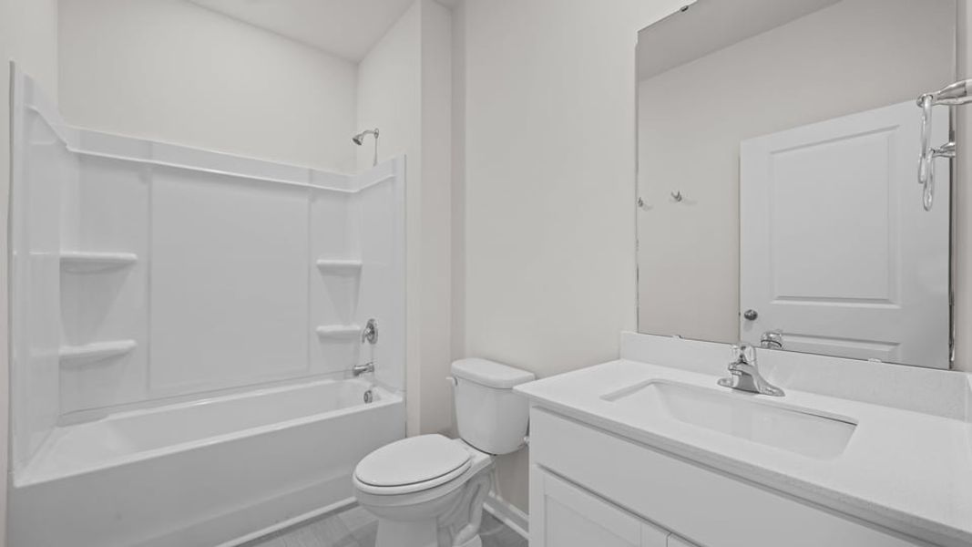 Furnished interior view inside a new home in West New Bern, New Bern (Image 2).