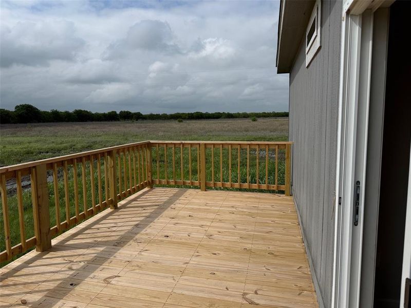 Exterior details and patio area of a home in , Joshua (Image 4).