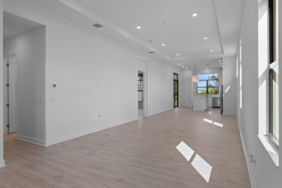 Furnished interior view inside a new home in Cresswind Palm Beach at Westlake, Westlake (Image 4).