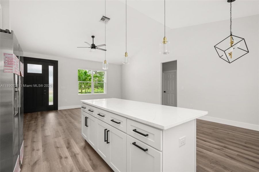 Furnished interior view inside a new home in , Sebring (Image 6). Furnished interior view inside a new home in , Sebring (Image 6).