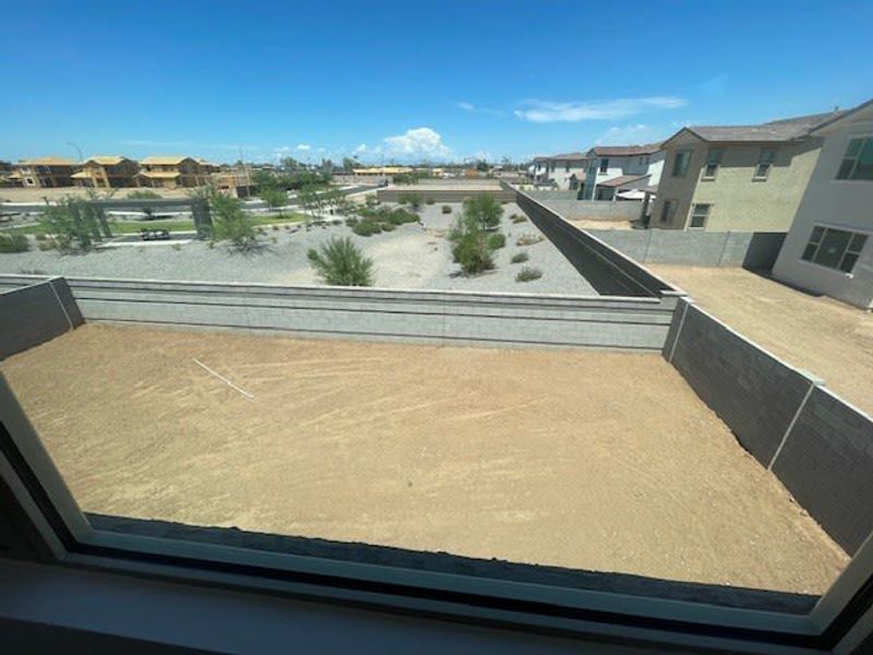 Lot 2 | Backyard | Faustus | Marlowe | New Homes in Glendale, AZ | Landsea Homes