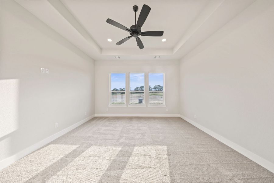 Spacious, unfurnished interior of a new home in Prairie Winds Estates, Poolville (Image 25). Spacious, unfurnished interior of a new home in Prairie Winds Estates, Poolville (Image 25).
