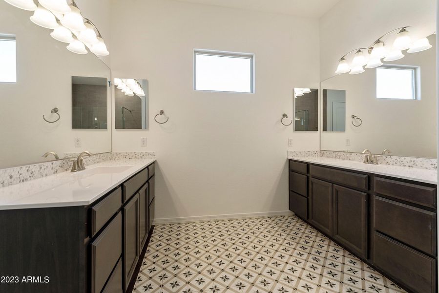 Master Bathroom Dual Sink