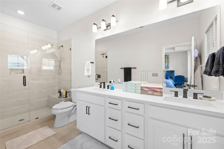 Furnished interior view inside a new home in Parkside Commons, Davidson (Image 21). Furnished interior view inside a new home in Parkside Commons, Davidson (Image 21).