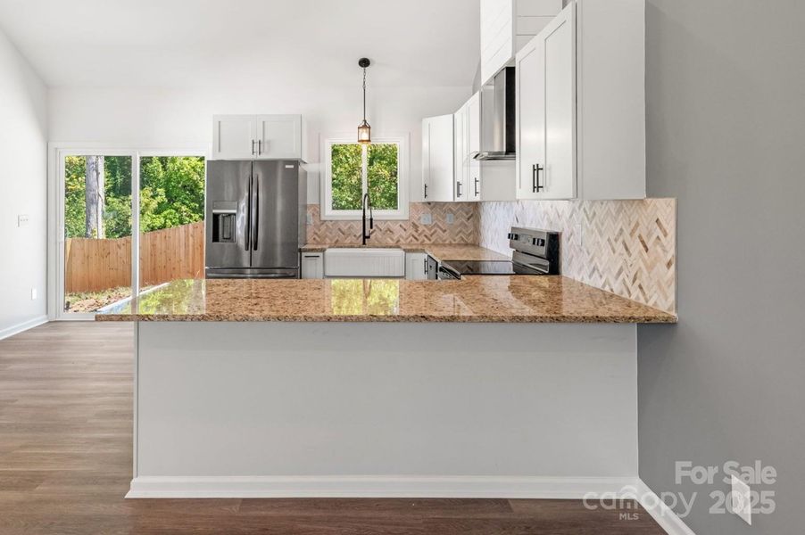 Furnished interior view inside a new home in , Cherryville (Image 34). Furnished interior view inside a new home in , Cherryville (Image 34).