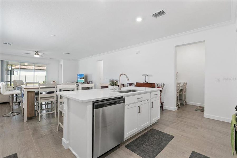 Furnished interior view inside a new home in Southshore Bay Active Adult: Active Adult Manors, Wimauma (Image 12).