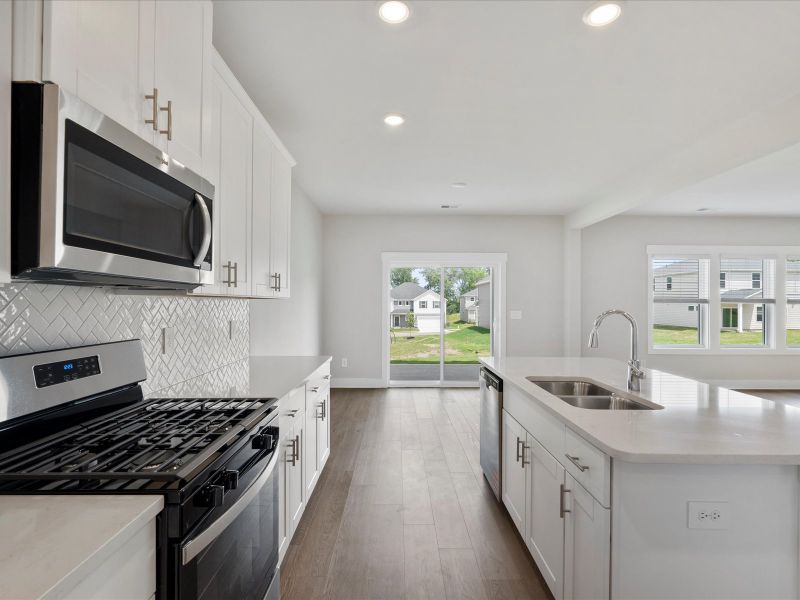 Furnished interior view inside a new home in Cedar Shoals - Signature Collection, Piedmont (Image 5).