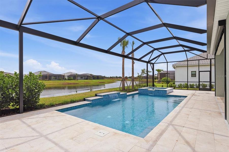 Exterior details and patio area of a home in Del Webb Catalina, Lakewood Ranch (Image 22).