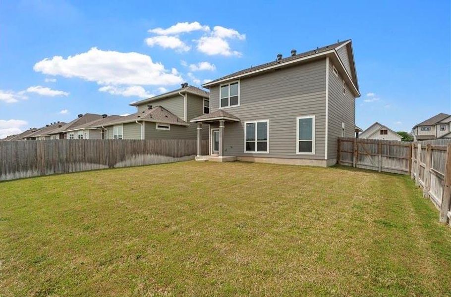 Exterior details and patio area of a home in , Waco (Image 28). Exterior details and patio area of a home in , Waco (Image 28).