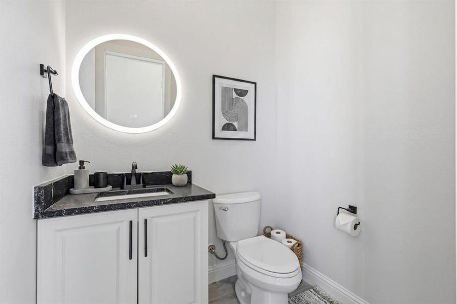 Furnished interior view inside a new home in , Forney (Image 13).