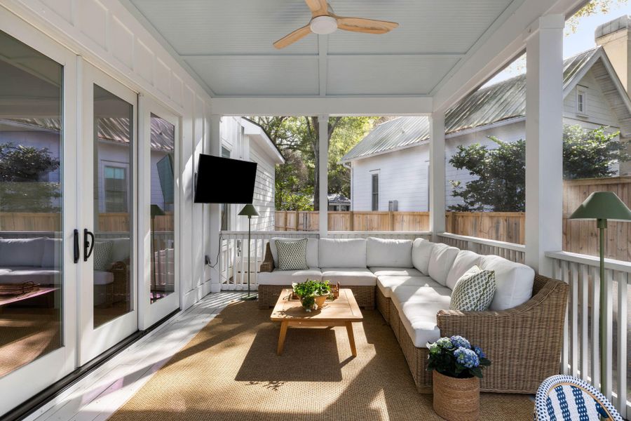 Exterior details and patio area of a home in , Mount Pleasant (Image 26).