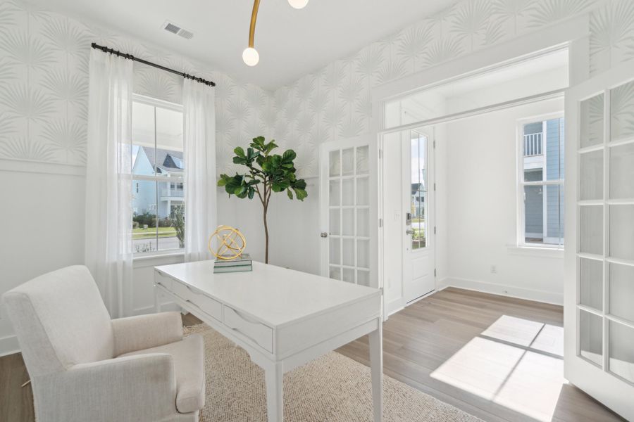 Furnished interior view inside a new home in Carnes Crossroads: Arbor Collection, Summerville (Image 10).