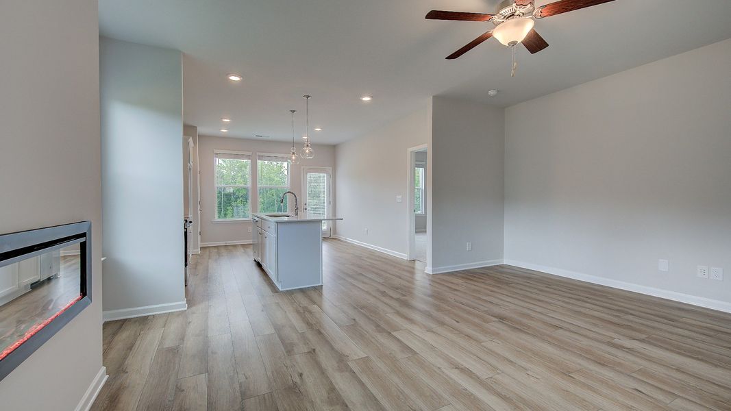 Furnished interior view inside a new home in Chapel Hill, Newnan (Image 8).