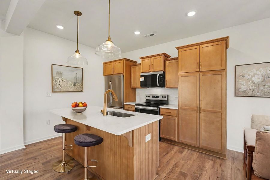 Furnished interior view inside a new home in Masons Mill, Erwin (Image 7).