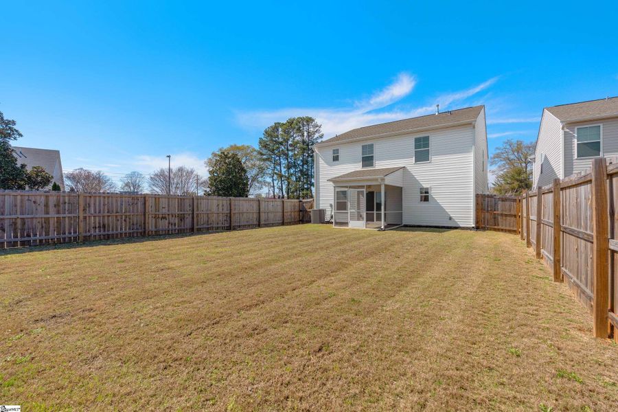 Exterior details and patio area of a home in Hazelwood, Boiling Springs (Image 19). Exterior details and patio area of a home in Hazelwood, Boiling Springs (Image 19).