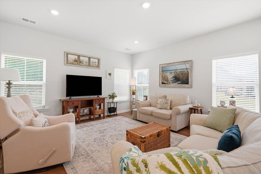 Furnished interior view inside a new home in Horizons at Summers Corner | 55+, Summerville (Image 6). Furnished interior view inside a new home in Horizons at Summers Corner | 55+, Summerville (Image 6).
