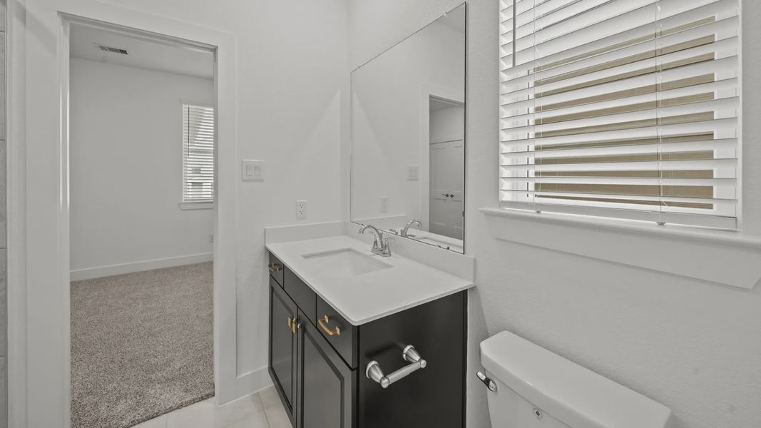 Furnished interior view inside a new home in Santa Rita Ranch, Liberty Hill (Image 11).