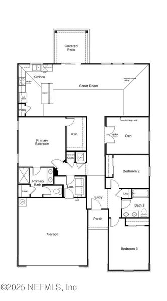 2D floor plan layout of this home in , Green Cove Springs, FL (Image 3). 2D floor plan layout of this home in , Green Cove Springs, FL (Image 3).