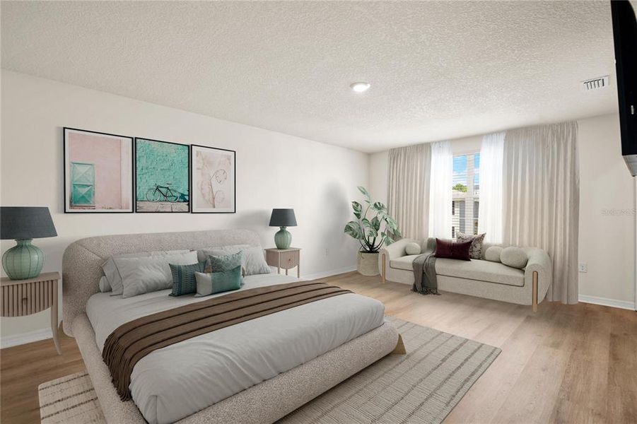 Furnished interior view inside a new home in Abbott Park, Zephyrhills (Image 11).