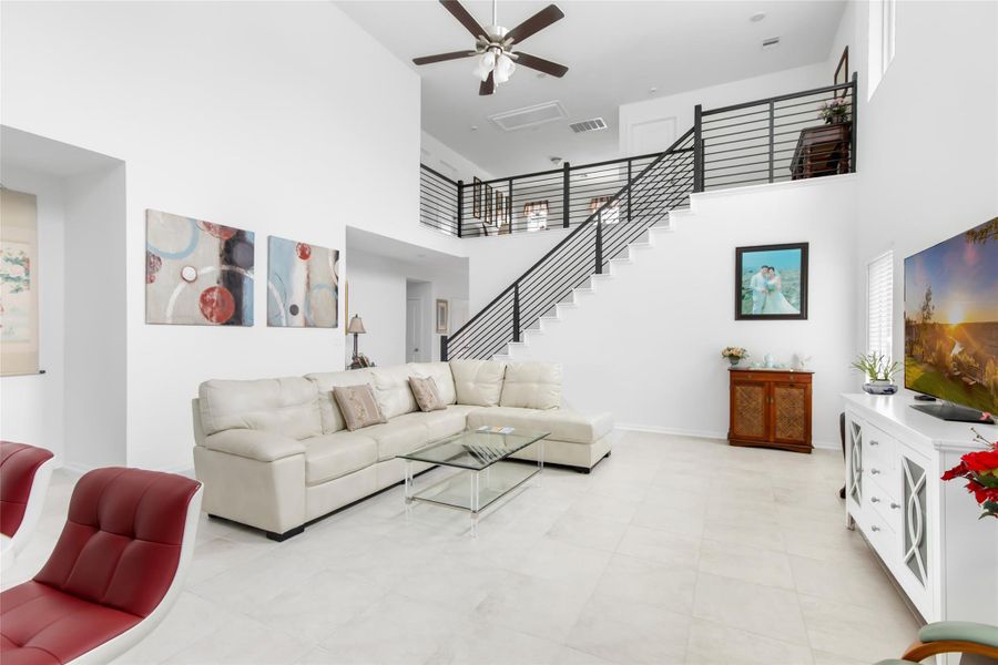 Furnished interior view inside a new home in , Houston (Image 8). Furnished interior view inside a new home in , Houston (Image 8).