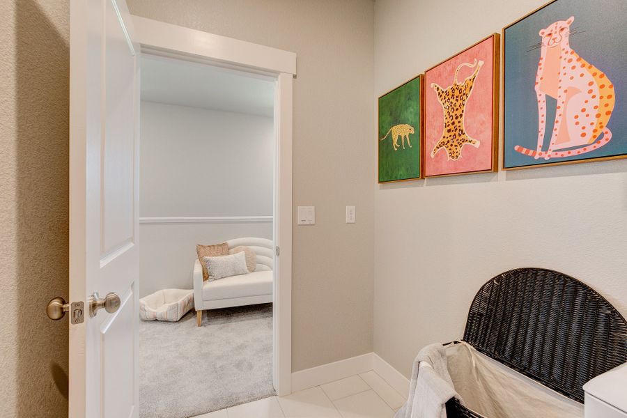 Representative furnished interior of a home built from the The Timberline by Landmark Homes in Highlands at Fox Hill, Longmont (Image 23). Representative furnished interior of a home built from the The Timberline by Landmark Homes in Highlands at Fox Hill, Longmont (Image 23).