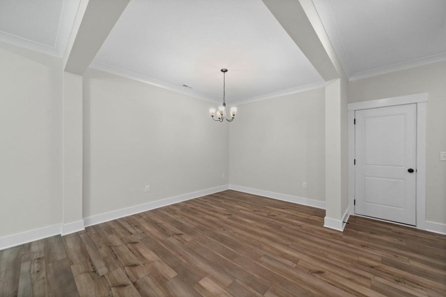 Spacious, unfurnished interior of a new home in Harbor Crossing, Greensboro (Image 16).