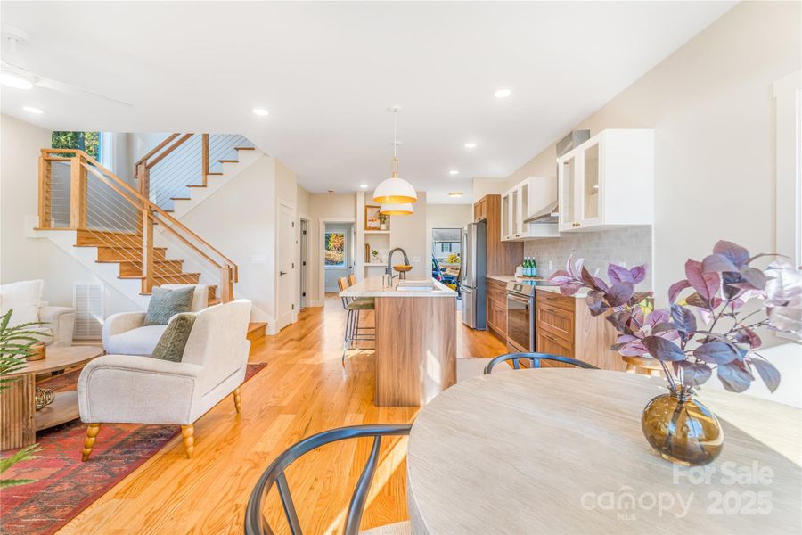 Furnished interior view inside a new home in , Asheville (Image 4).