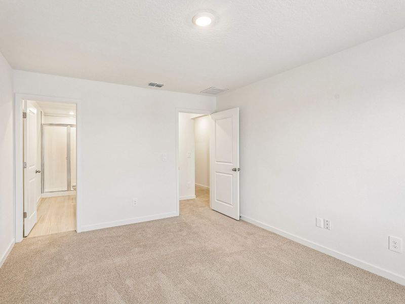 Spacious, unfurnished interior of a new home in The District at Oakleaf - The Commons, Middleburg (Image 13). Spacious, unfurnished interior of a new home in The District at Oakleaf - The Commons, Middleburg (Image 13).