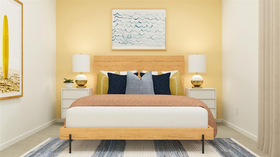 Furnished interior view inside a new home in Summerside, Lockhart (Image 7).