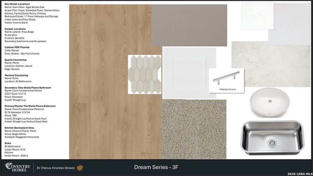 Sample of building materials used in homes in Hickory Ridge, Elmendorf (Image 3).
