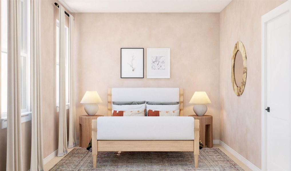 Bedroom 2 (*Artist rendering used for illustration purposes only.)