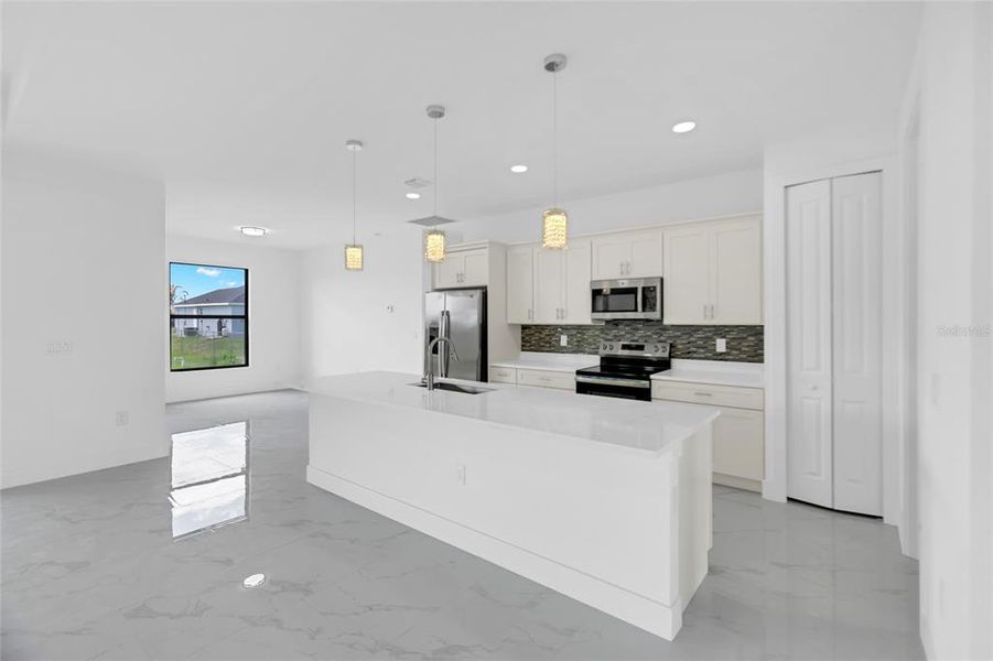 Furnished interior view inside a new home in , Lehigh Acres (Image 11).