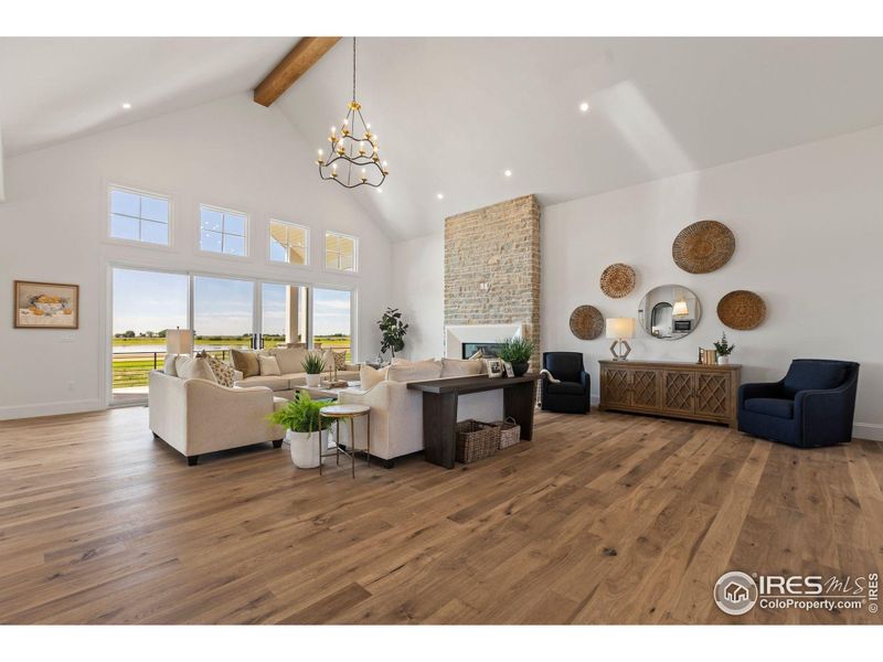 Furnished interior view inside a new home in , Berthoud (Image 12).