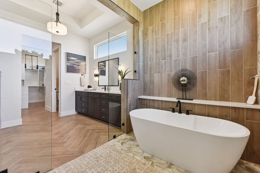 Furnished interior view inside a new home in Feathergrass, Florence (Image 55).