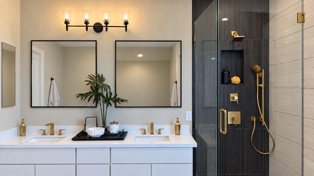 DRB Homes Silver Cross San Tan Valley AZ Primary Bathroom