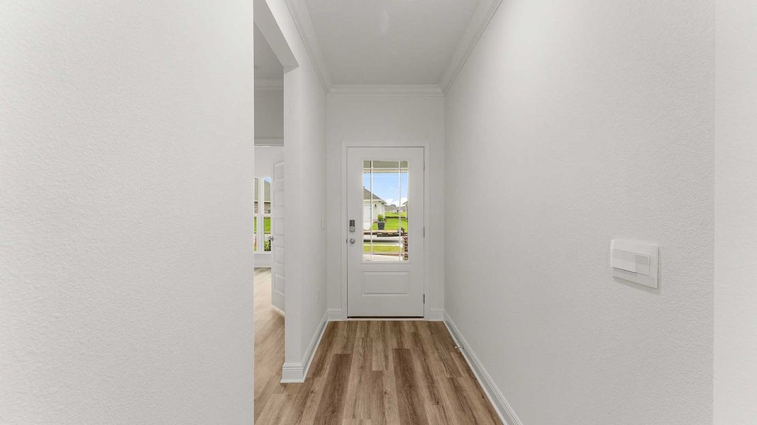 Spacious, unfurnished interior of a new home in Holley Grove at Peach Creek, Santa Rosa Beach (Image 11).