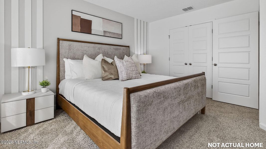 Furnished interior view inside a new home in Corsair, Middleburg (Image 17).