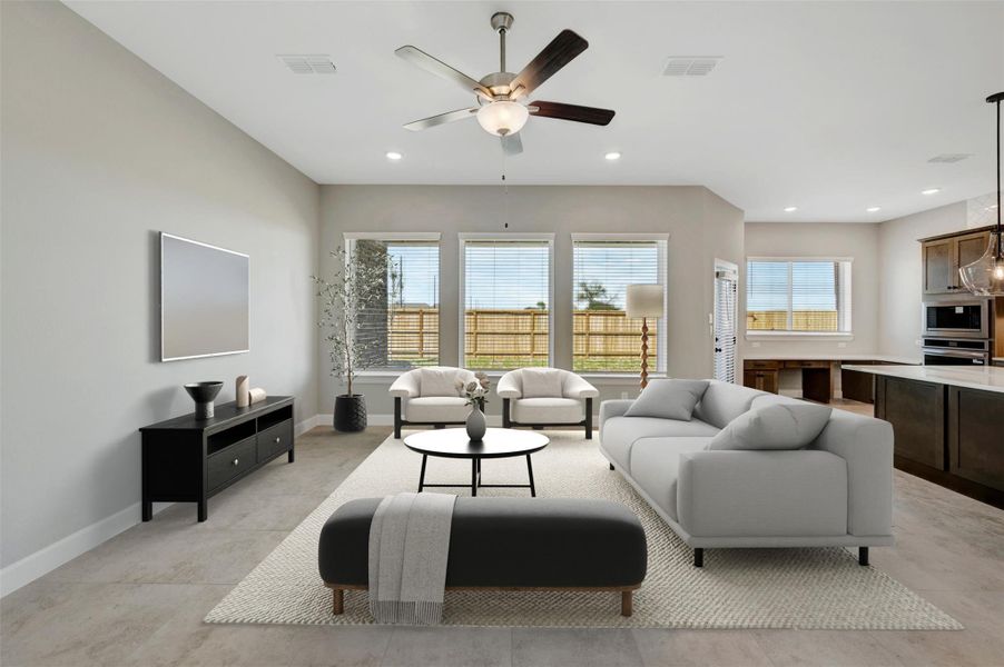 REPRESENTATIVE PHOTO – Virtually staged to give you the visual you need to see furniture placement and how the home can live.