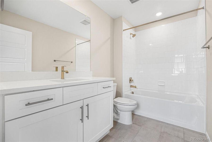 Furnished interior view inside a new home in Barefoot Village, Firestone (Image 9).