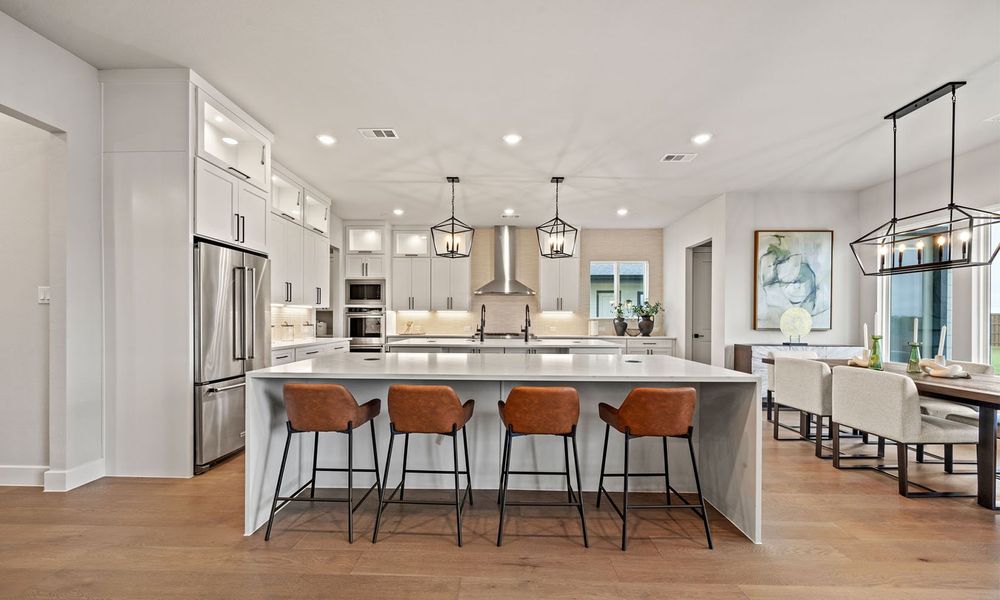 Representative furnished interior of a home built from the Rushmore by Cope Homes in Capitol Hill, Anna (Image 11).