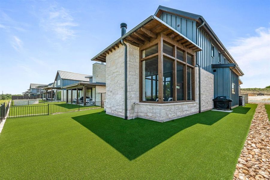 Front exterior of a new home in , Iredell, TX, highlighting curb appeal (Image 18). Front exterior of a new home in , Iredell, TX, highlighting curb appeal (Image 18).