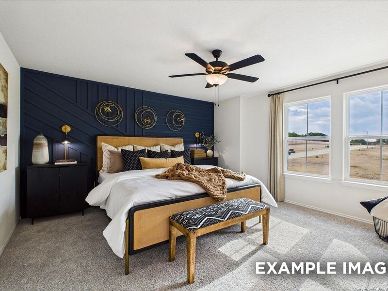 Furnished interior view inside a new home in Meadows at Oak Creek, San Antonio (Image 25). Furnished interior view inside a new home in Meadows at Oak Creek, San Antonio (Image 25).