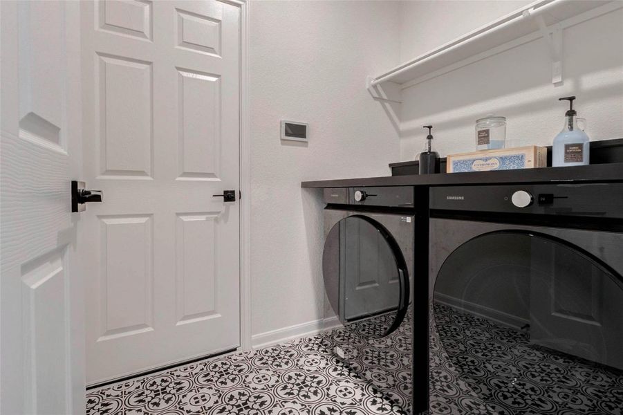 Furnished interior view inside a new home in , Katy (Image 32).