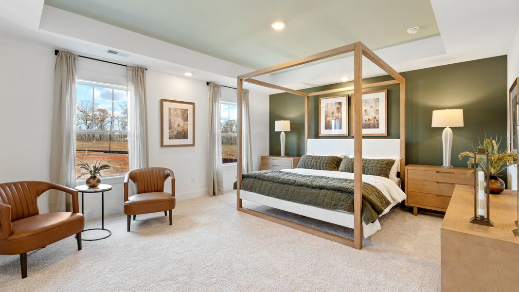 Representative furnished interior of a home built from the Drayton by DRB Homes in Fox Hollow, Spartanburg (Image 31). Representative furnished interior of a home built from the Drayton by DRB Homes in Fox Hollow, Spartanburg (Image 31).