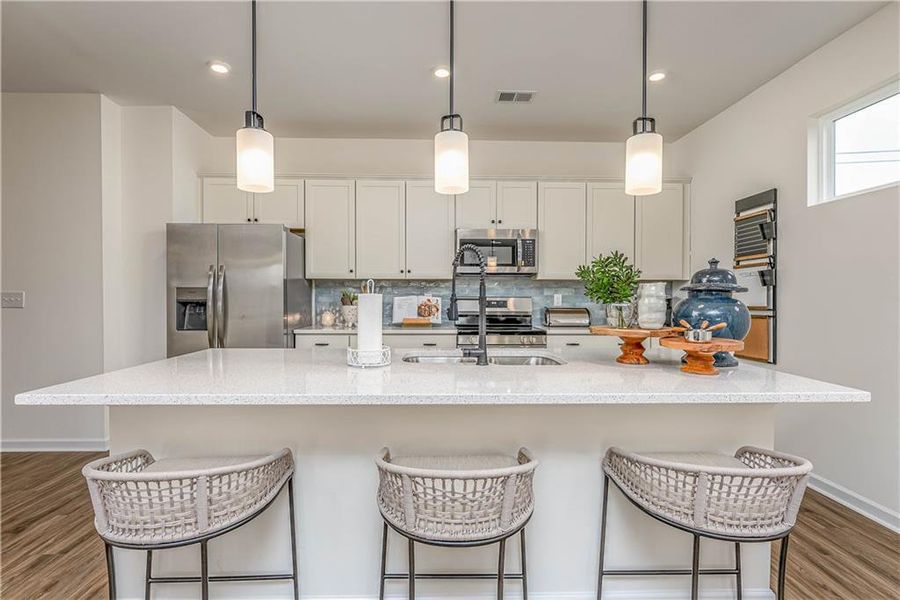 Furnished interior view inside a new home in Hillcrest Park, Ringgold (Image 8).