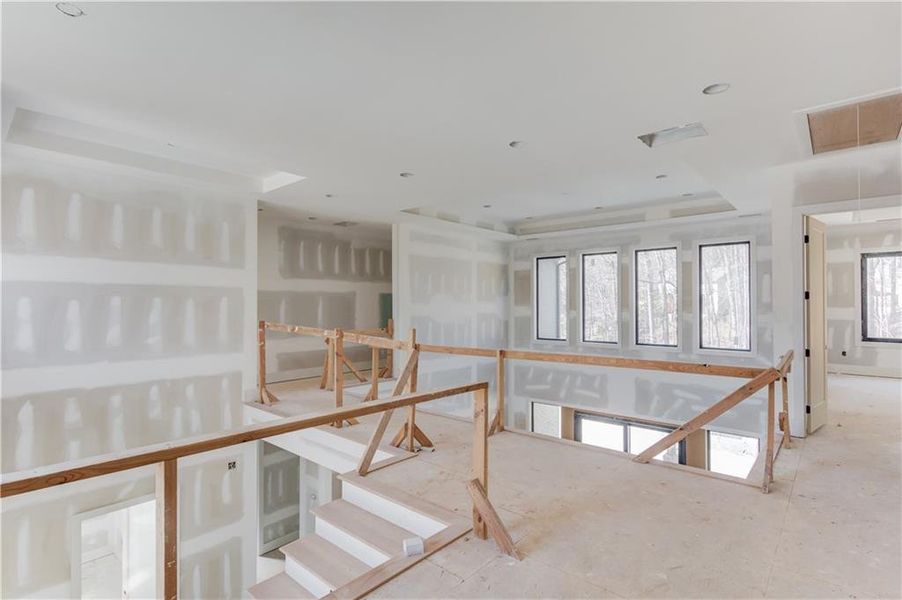 In-progress construction of a new home in , Sugar Hill, GA (Image 20).