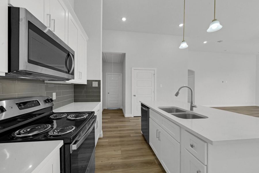 Furnished interior view inside a new home in , Cleveland (Image 7). Furnished interior view inside a new home in , Cleveland (Image 7).