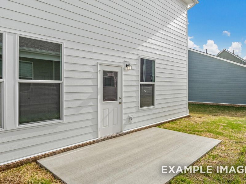 Representative exterior details of a home built from the The Logan C by Davidson Homes LLC in Sage Farms, White House (Image 26).