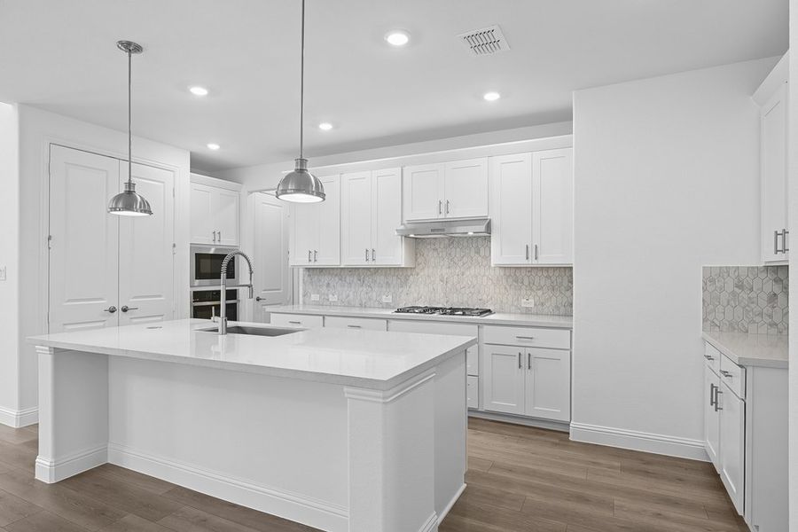 Furnished interior view inside a new home in The Ridge at Northlake, Northlake (Image 7).